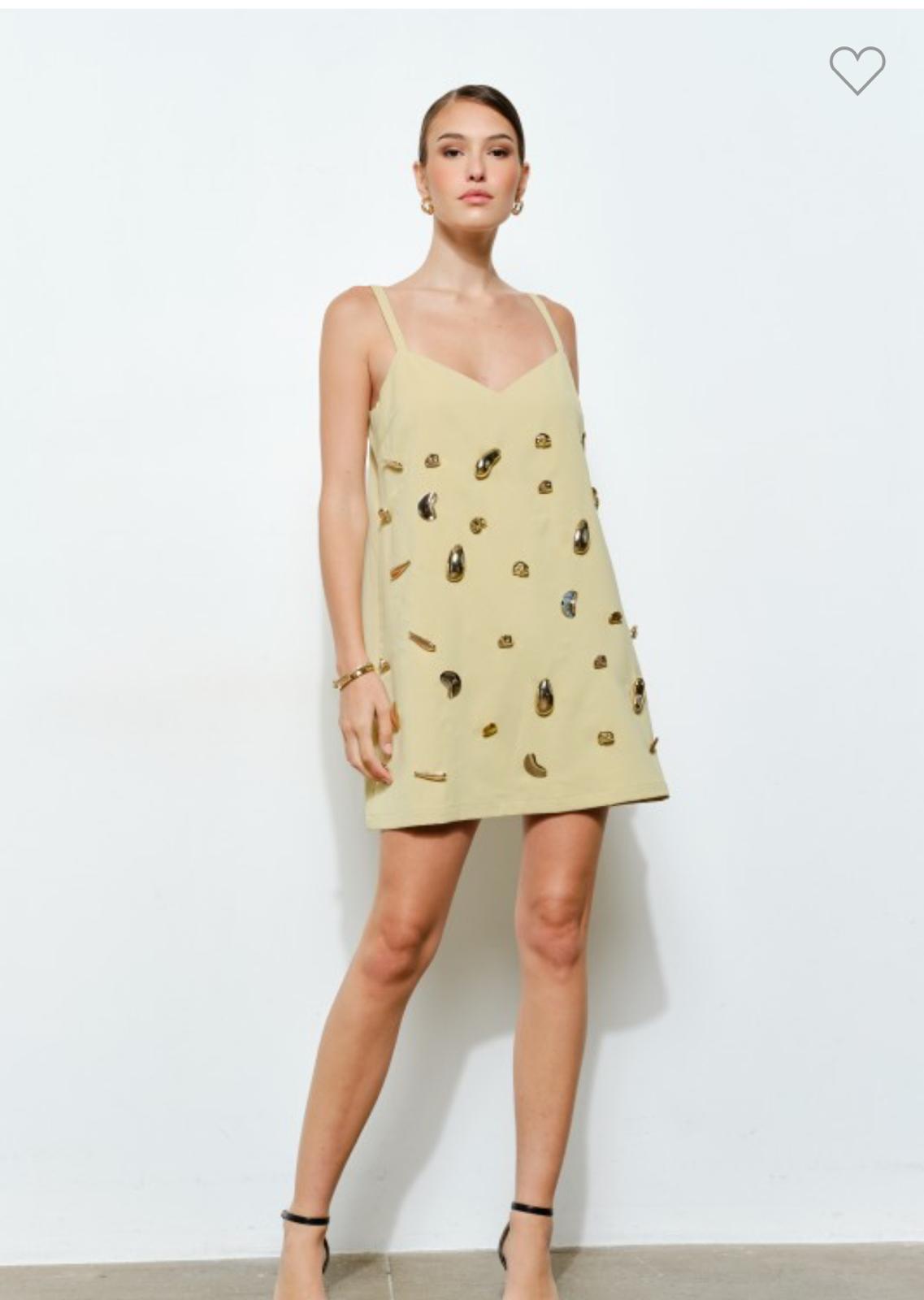Aura Gem Slip Mini Dress